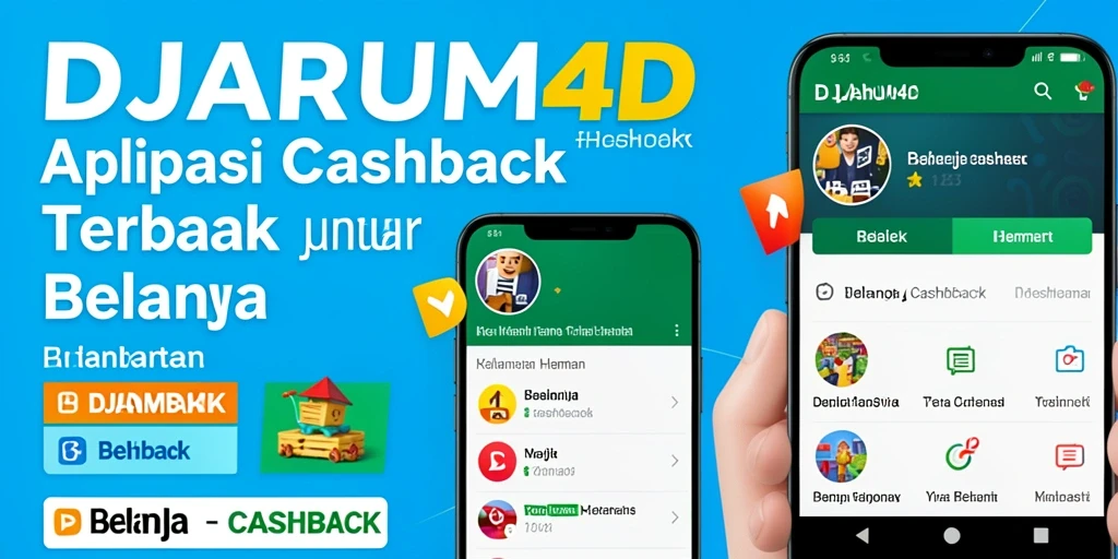 Tampilan antarmuka utama DJARUM4D dengan fitur Cashback.