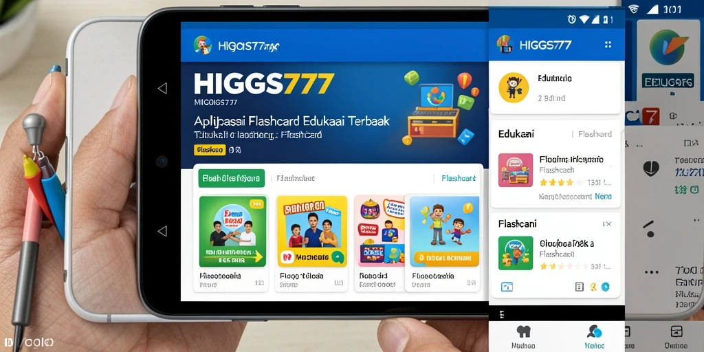 Antarmuka aplikasi HIGGS777 yang menarik dan mudah digunakan.