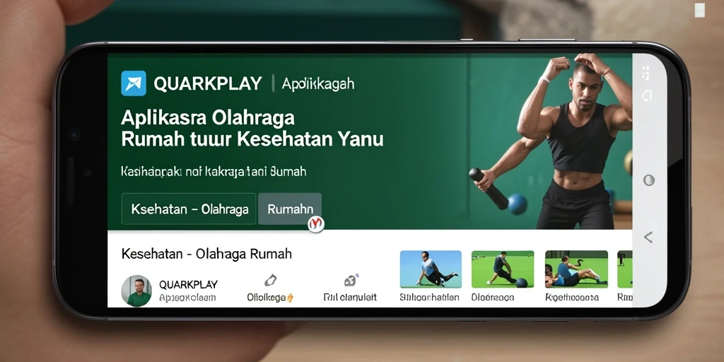 Tampilan antarmuka QUARKPLAY yang menarik dan fungsional.